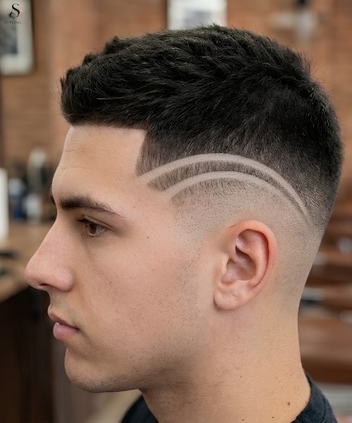 High Taper Fade Parallel Curves