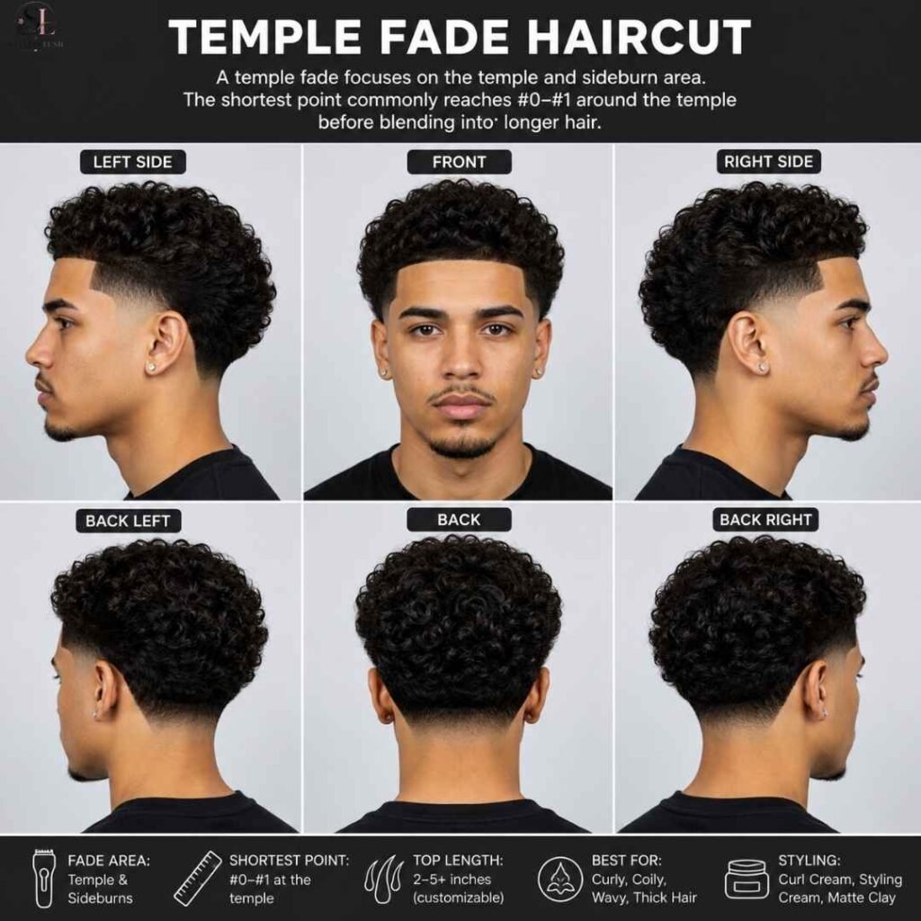 Temple Fade (Brooklyn Fade)