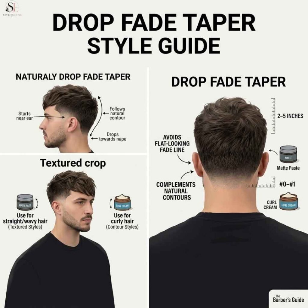 drop fade taper