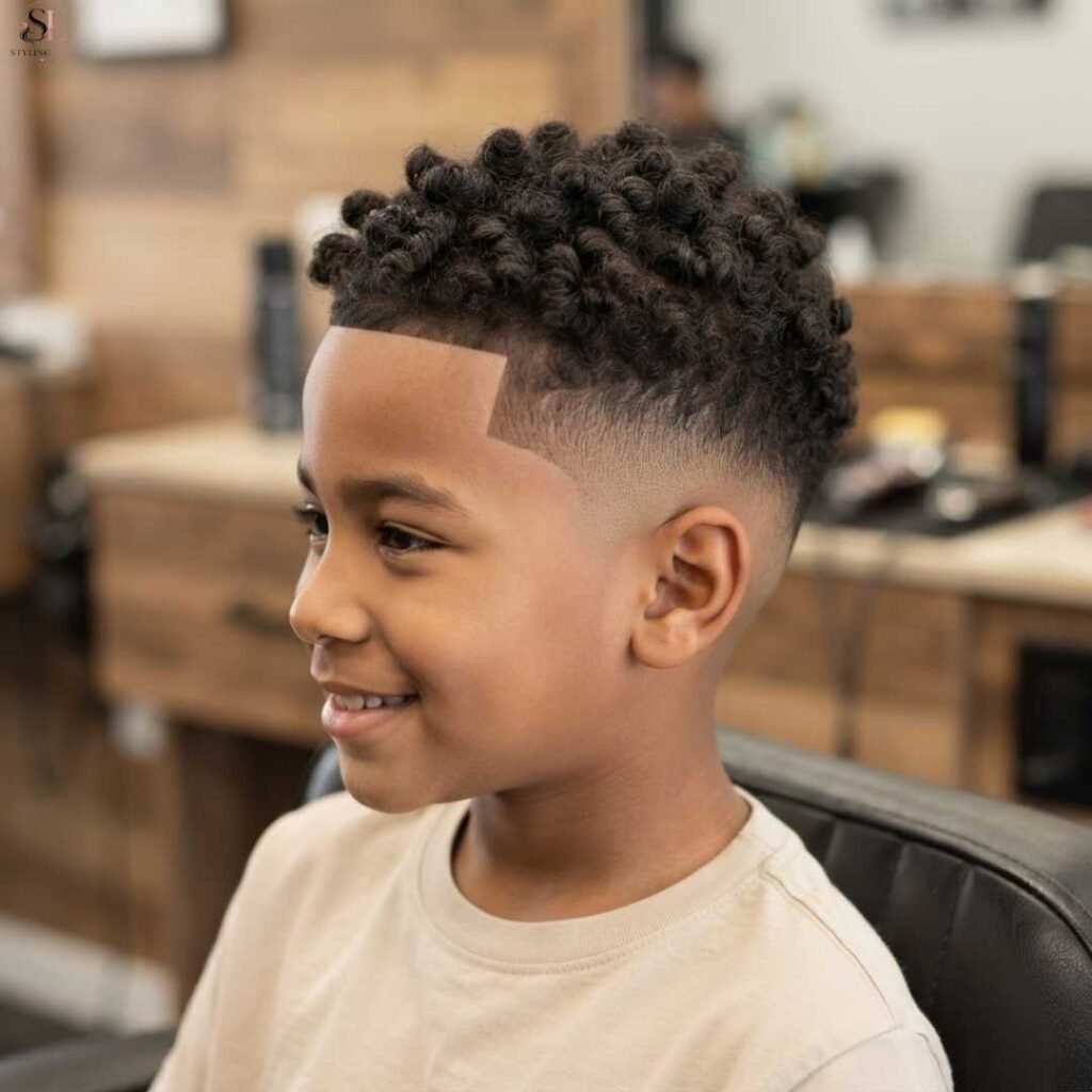 Low Taper Fade for Kids & Boys