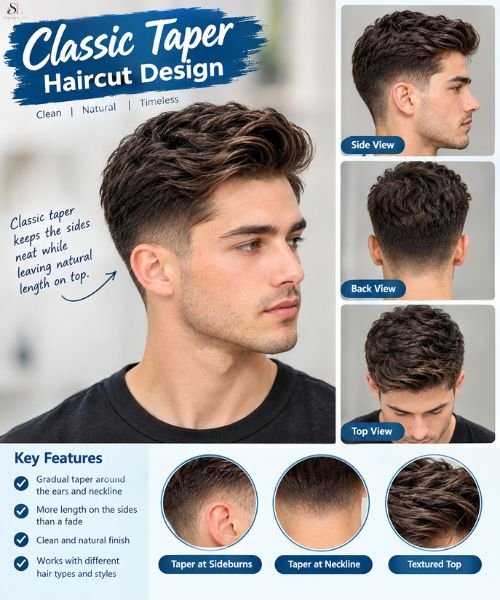 What is a classic taper fade