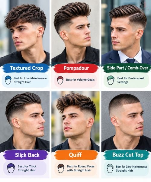 Which High Taper Fade Styles Work Best on Straight Hair