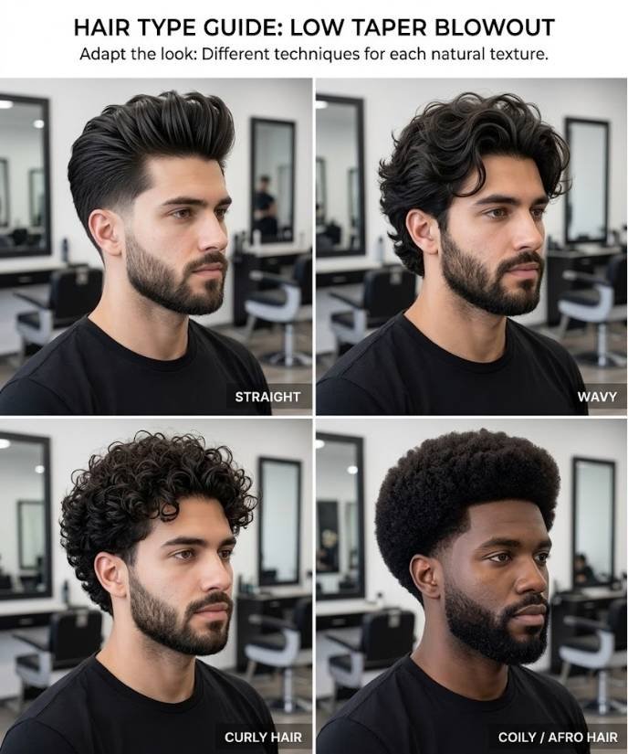 Does a Low Taper Blowout Work With Your Hair Type?
