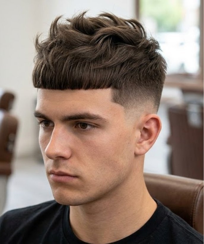 Edgar Blunt Fringe Low Taper Blowout