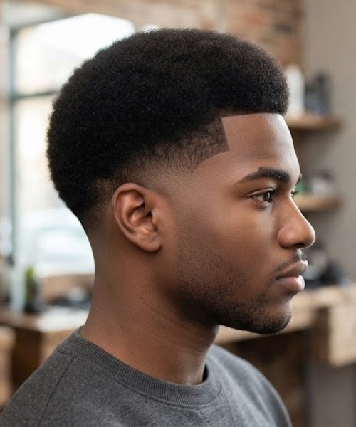 Low Taper Fade Afro (Short)