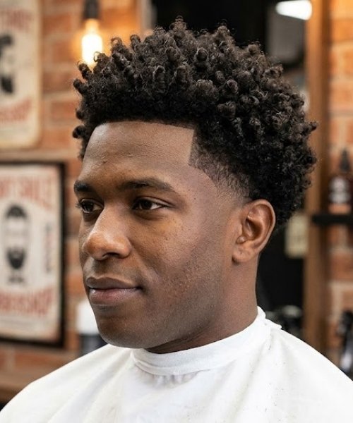 _Low Taper Fade Afro