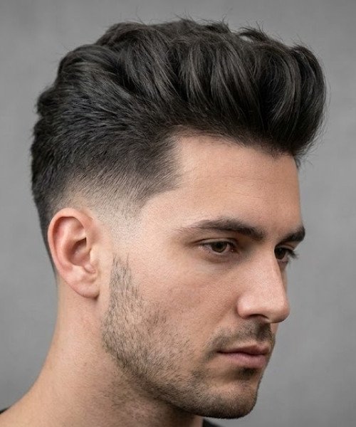 Mid Taper Fade Blowout