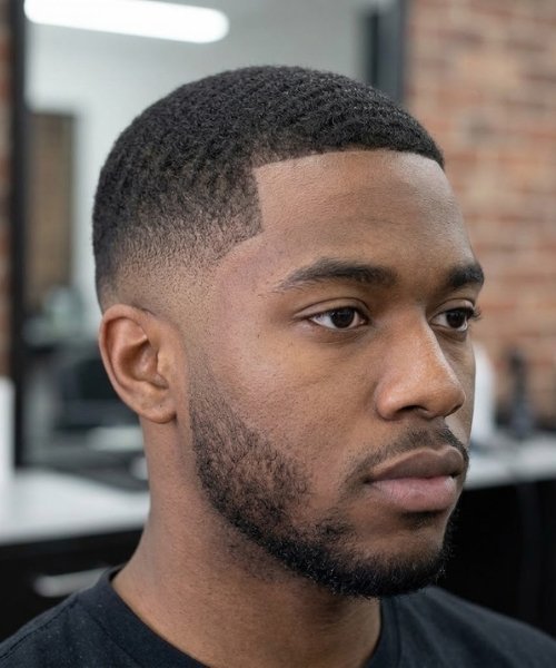 Short Hair Mid Taper Fade Styles