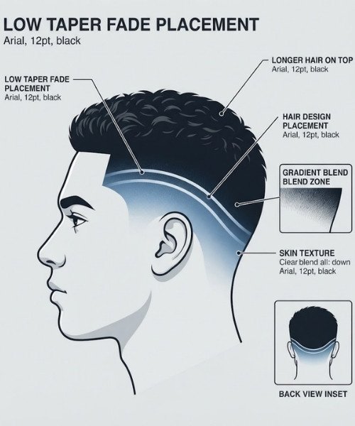 What Is a Low Taper Fade Design
